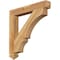 Ekena Millwork Balboa Arts & Crafts Rough Sawn Bracket, Western Red Cedar, 4"W x 30"D x 30"H BKT04X30X30BOA03RWR - alternate 1